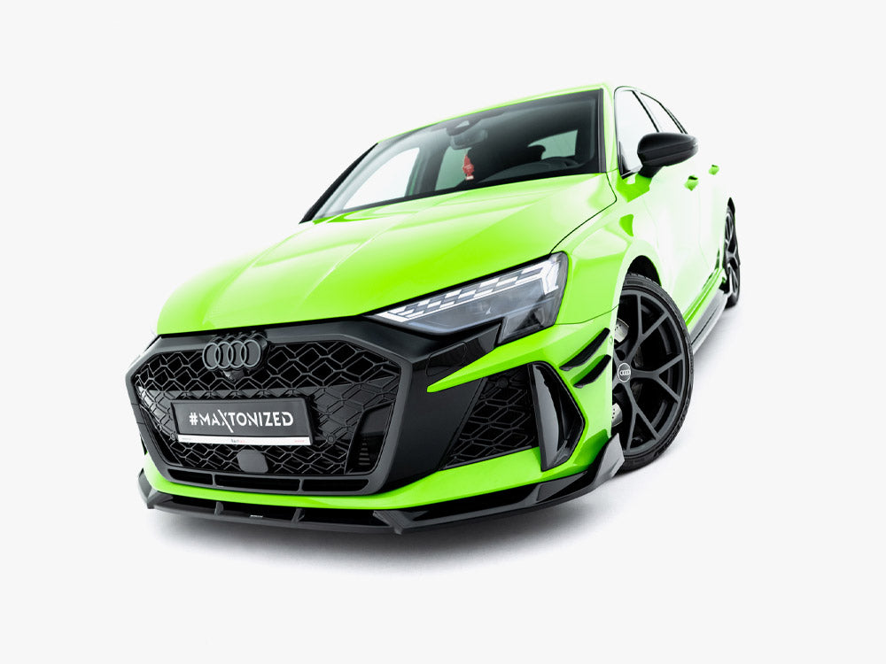 Maxton Design Street Plus Front Splitter V3 - Audi RS3 8Y.2