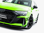 Maxton Design Street Plus Front Splitter V3 - Audi RS3 8Y.2