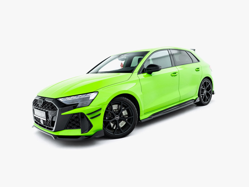 Maxton Design Street Plus Side Skirt Diffusers V2 - Audi RS3 8Y.2