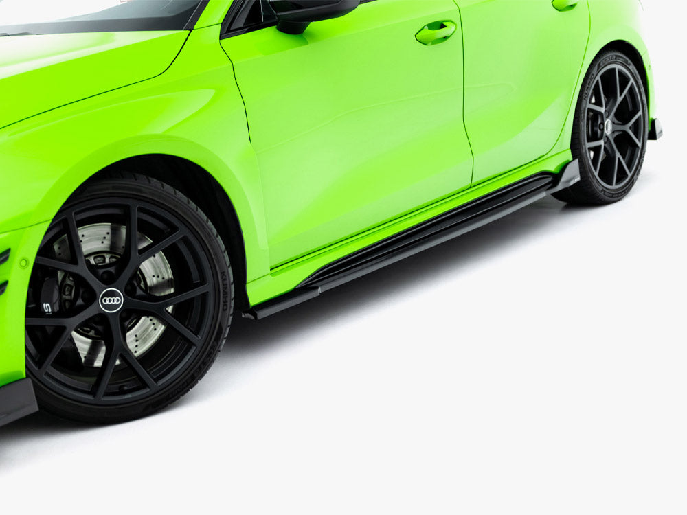 Maxton Design Street Plus Side Skirt Diffusers V2 - Audi RS3 8Y.2