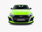 Maxton Design Street Pro Front Splitter + Flaps - Audi RS3 8Y.2