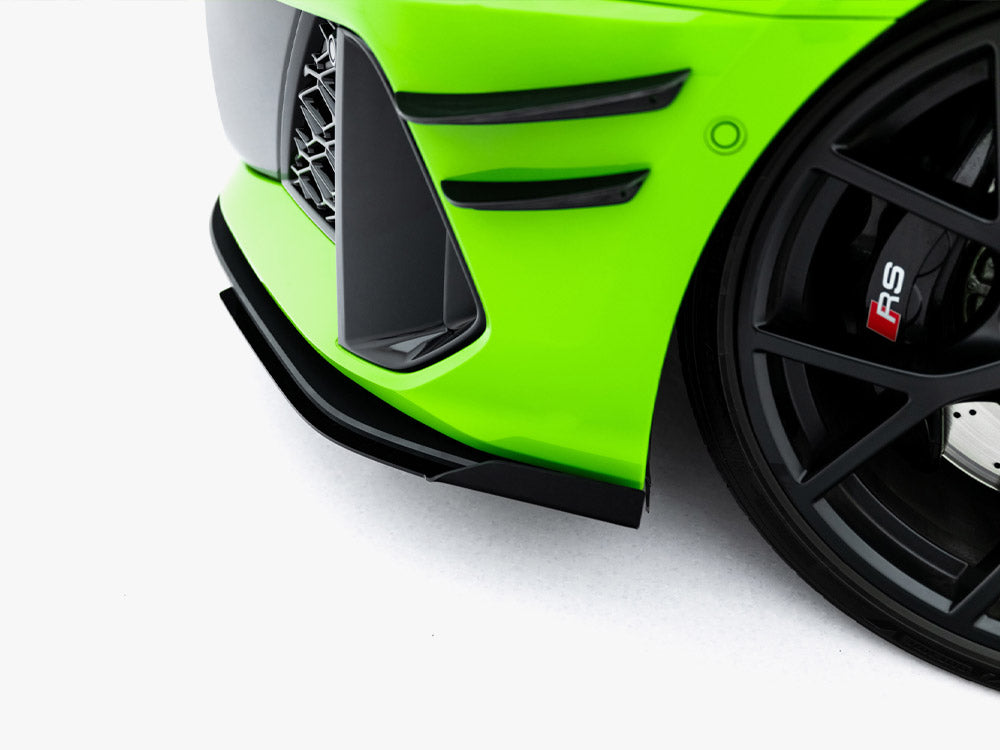 Maxton Design Street Pro Front Splitter + Flaps - Audi RS3 8Y.2