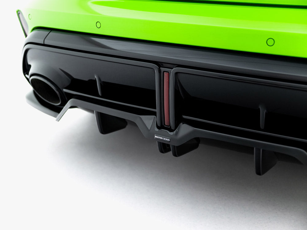 Maxton Design Street Plus Central Rear Splitter V2 - Audi RS3 8Y.2 Sportback