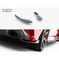 Maxton Design Carbon Fibre Rear Side Splitters - Audi RS3 8Y.2 Saloon