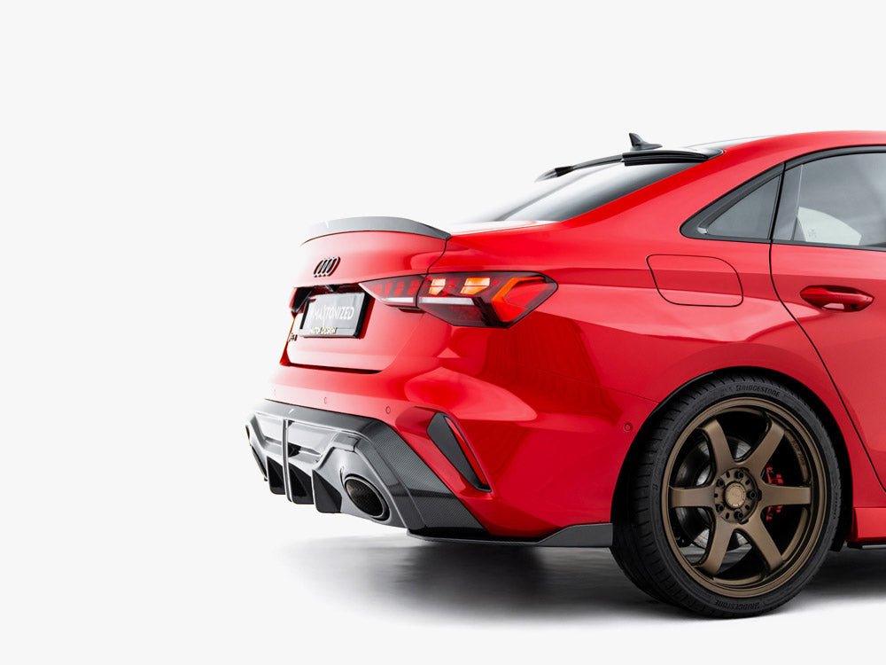 Tapa de alerón de fibra de carbono Maxton Design - Audi RS3 8Y Sedán