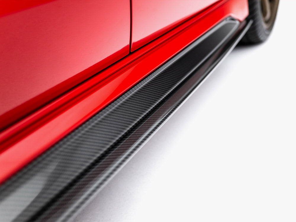 Maxton Design Carbon Fibre Side Skirts V1 - Audi RS3 8Y.2 Saloon