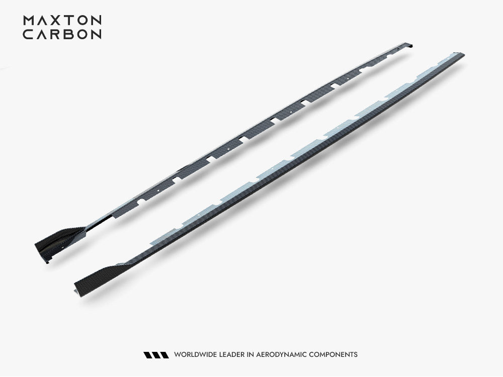 Maxton Design Carbon Fibre Side Skirts V1 - Audi RS3 8Y.2 Saloon