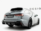 Maxton Design Street Plus Rear Valance (With Towbar) - Audi RS6/RS7 C8