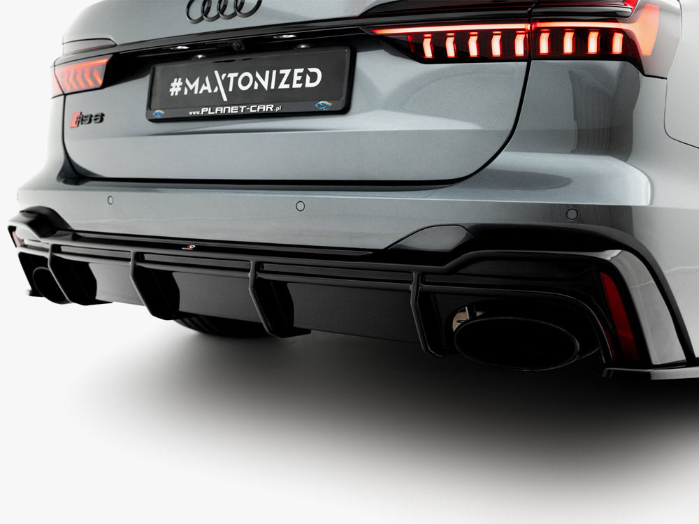 Maxton Design Street Plus Rear Valance (With Towbar) - Audi RS6/RS7 C8