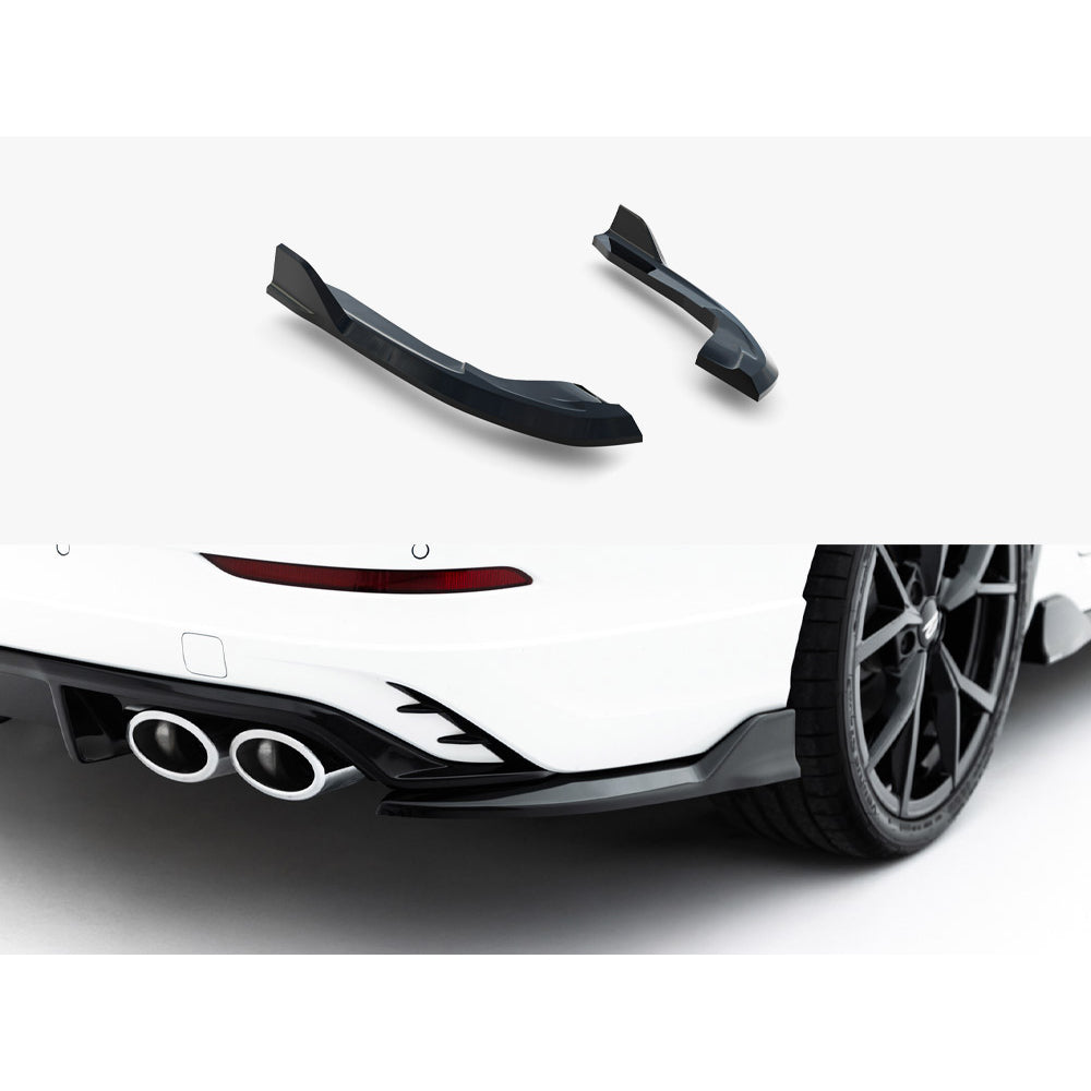 Divisores laterales traseros Maxton Design Street Plus V1 - VW Golf R Mk8