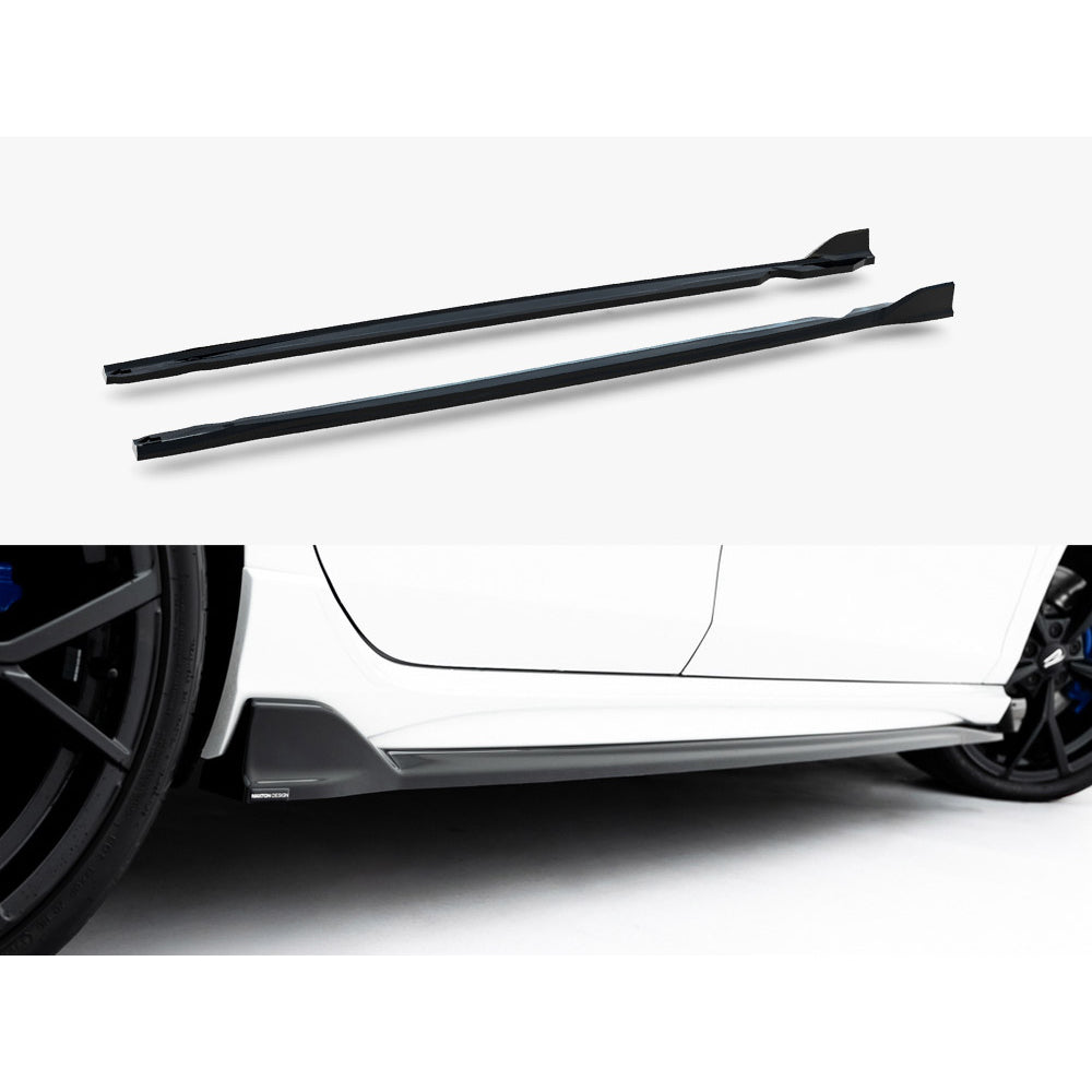 Difusores de faldones laterales Maxton Design Street Plus V1 - VW Golf R Mk8