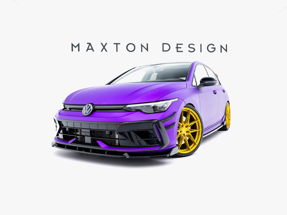 Maxton Design Street Plus Front Canards - VW Golf R Mk8.5