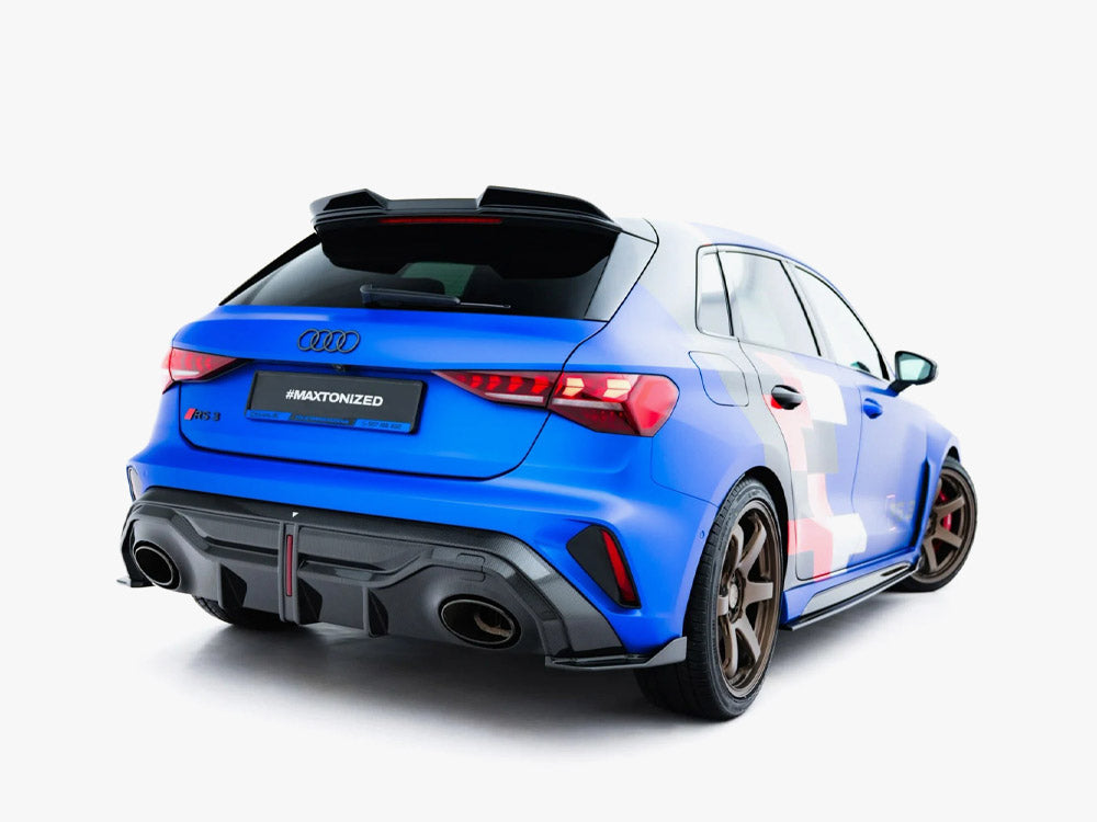 Pare-chocs arrière en fibre de carbone Maxton Design - Audi RS3 8Y.2 Berline