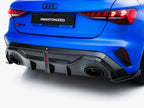 Pare-chocs arrière en fibre de carbone Maxton Design - Audi RS3 8Y.2 Berline