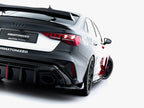 Maxton Design Street Plus Rear Side Splitters V2 - Audi RS3 8Y.2 Saloon
