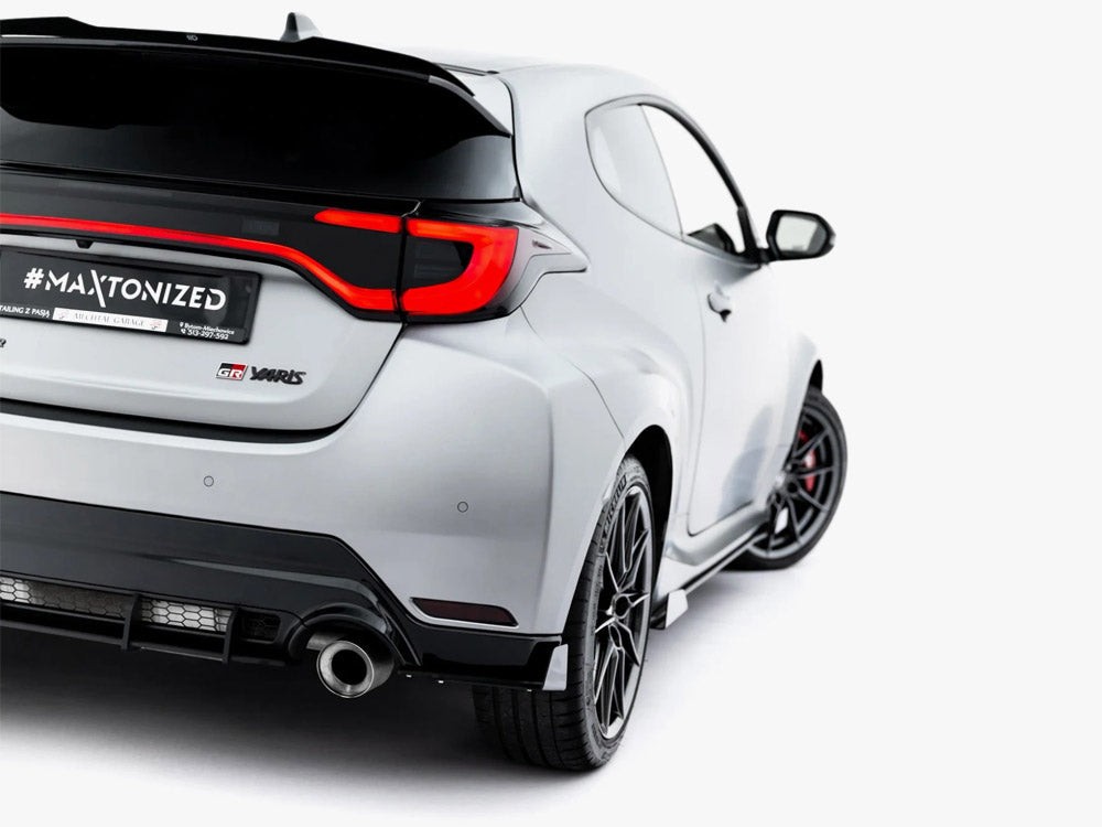 Splitters laterales traseros + alerones Maxton Design Street Pro - Toyota GR Yaris Gen 2