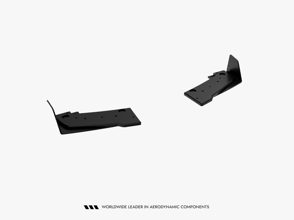 Maxton Design Street Pro Rear Side Splitters + Flaps - Toyota GR Yaris Gen 2