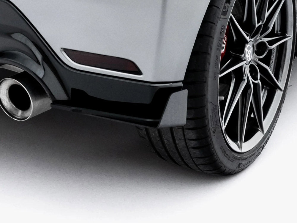 Maxton Design Street Pro Rear Side Splitters + Flaps - Toyota GR Yaris Gen 2