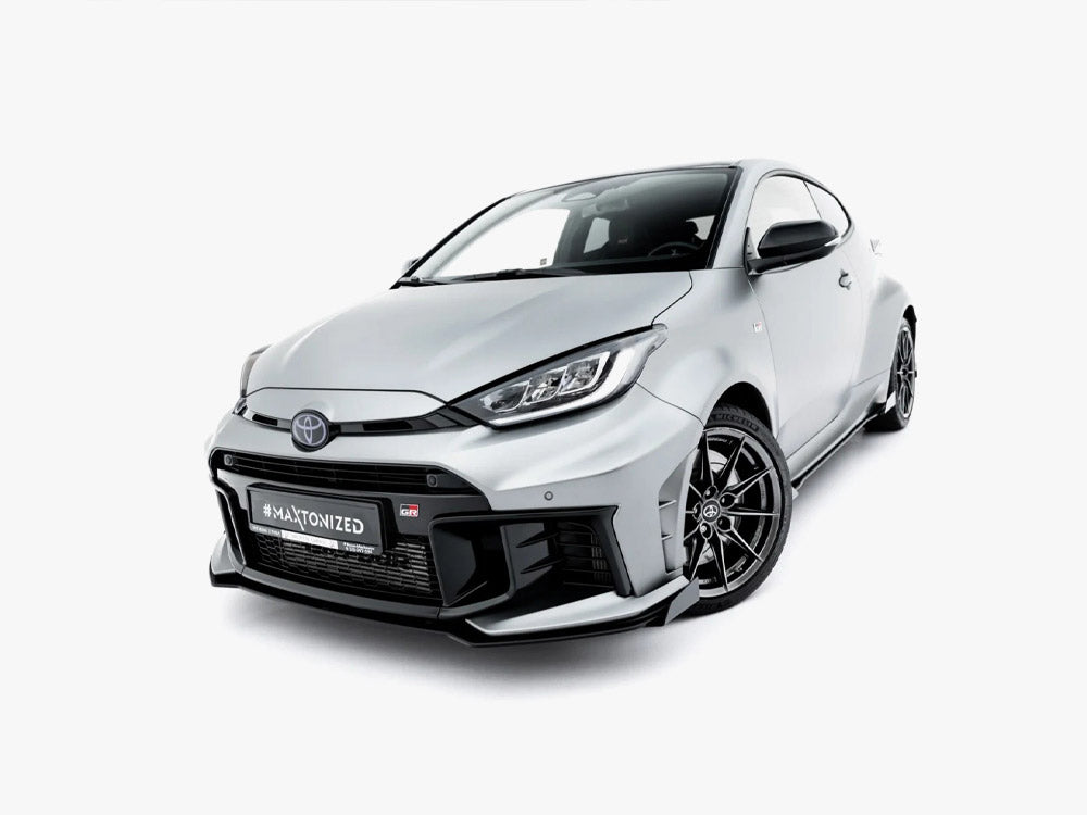 Splitter delantero + aletas Street Pro Maxton Design - Toyota GR Yaris Gen 2