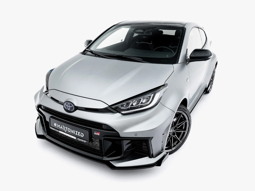 Splitter delantero + aletas Street Pro Maxton Design - Toyota GR Yaris Gen 2