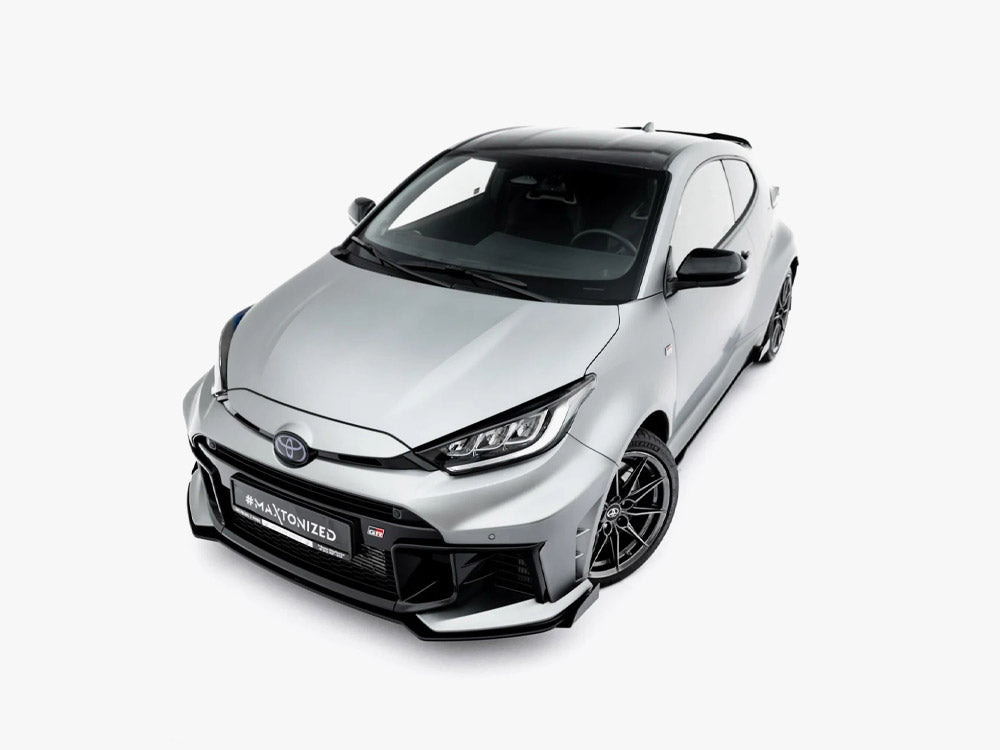 Splitter delantero + aletas Street Pro Maxton Design - Toyota GR Yaris Gen 2