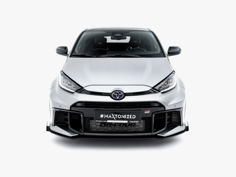 Splitter delantero + aletas Street Pro Maxton Design - Toyota GR Yaris Gen 2