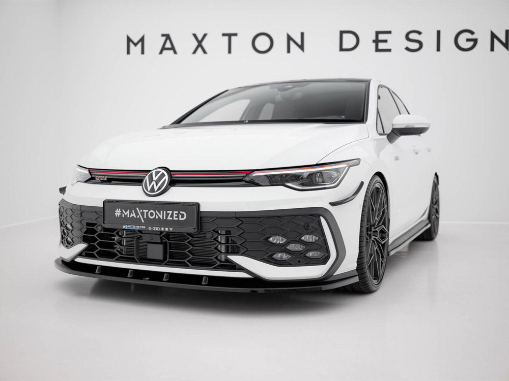 Maxton Design Street Plus Bonnet Extension - VW Golf R Mk8