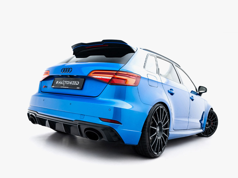Capuchon de spoiler Maxton Design Street Plus V3 pour Audi RS3 8V Sportback