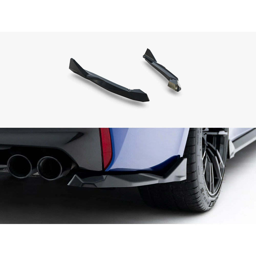 Maxton Design Street Plus Rear Side Splitters V2 - BMW M5 F90