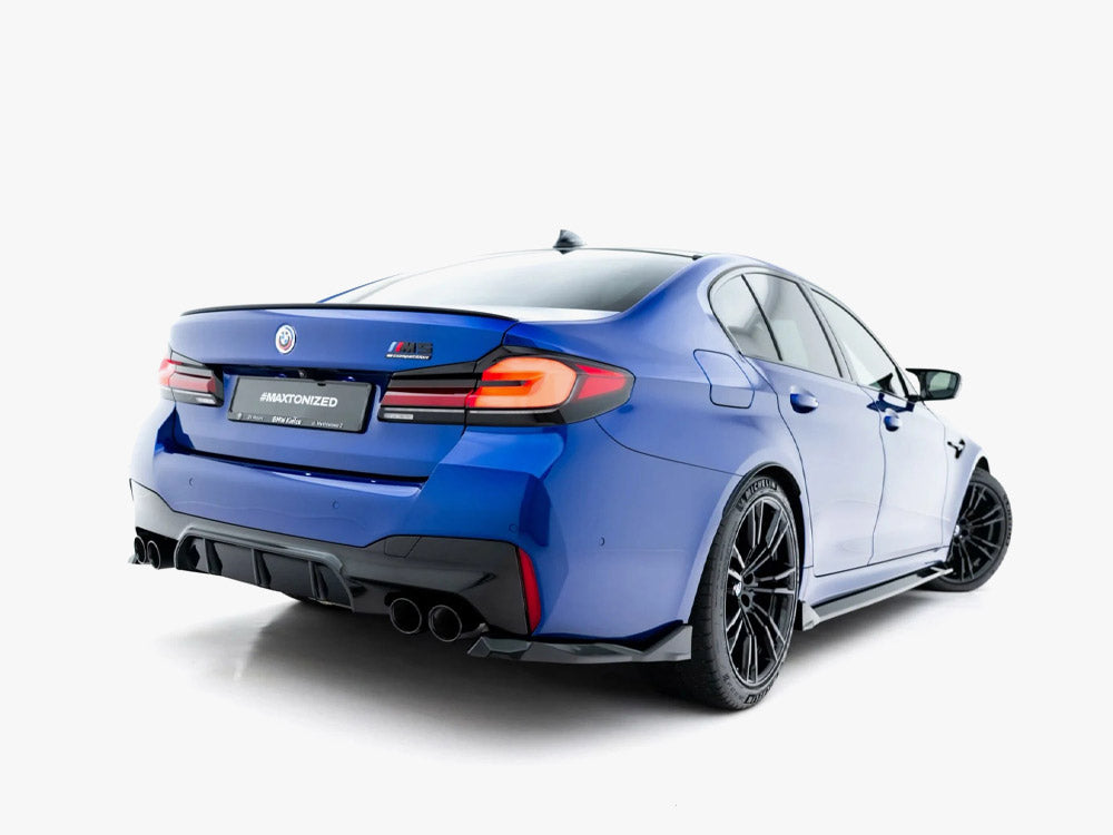 Maxton Design Street Plus Rear Side Splitters V2 - BMW M5 F90