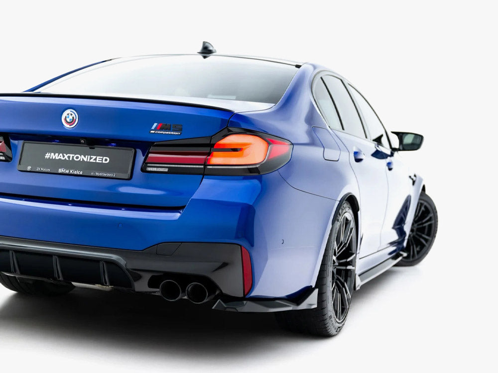 Maxton Design Street Plus Rear Side Splitters V2 - BMW M5 F90