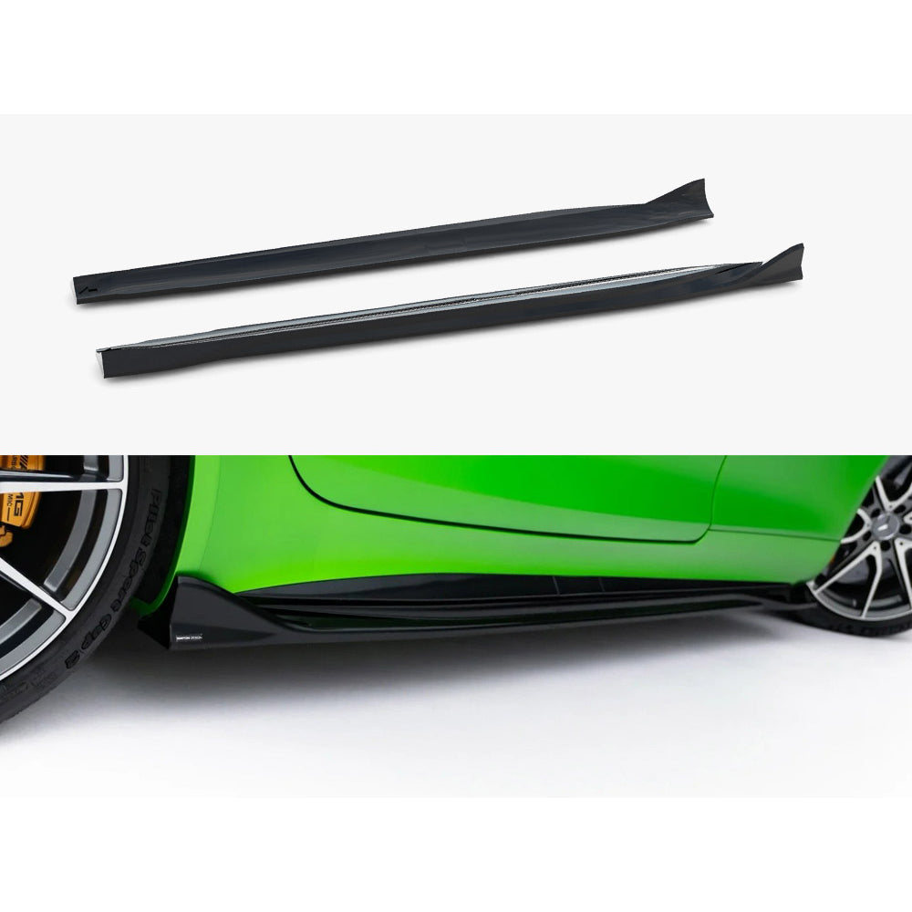 Maxton Design Street Plus Side Skirt Diffusers - Mercedes AMG GTR C190 Facelift