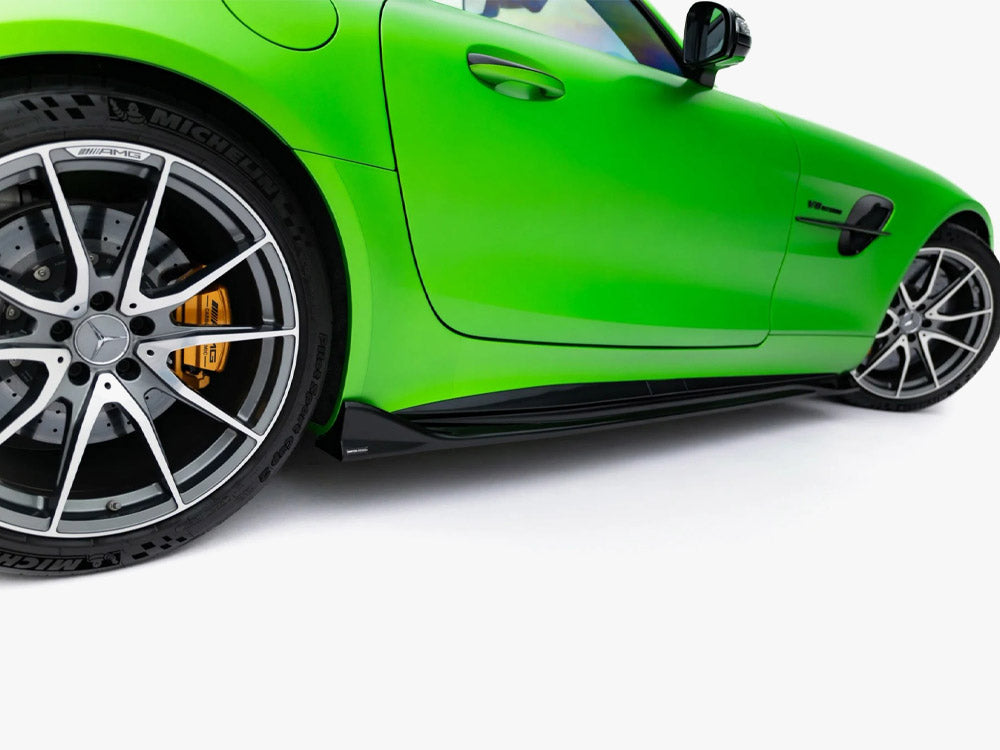 Maxton Design Street Plus Side Skirt Diffusers - Mercedes AMG GTR C190 Facelift