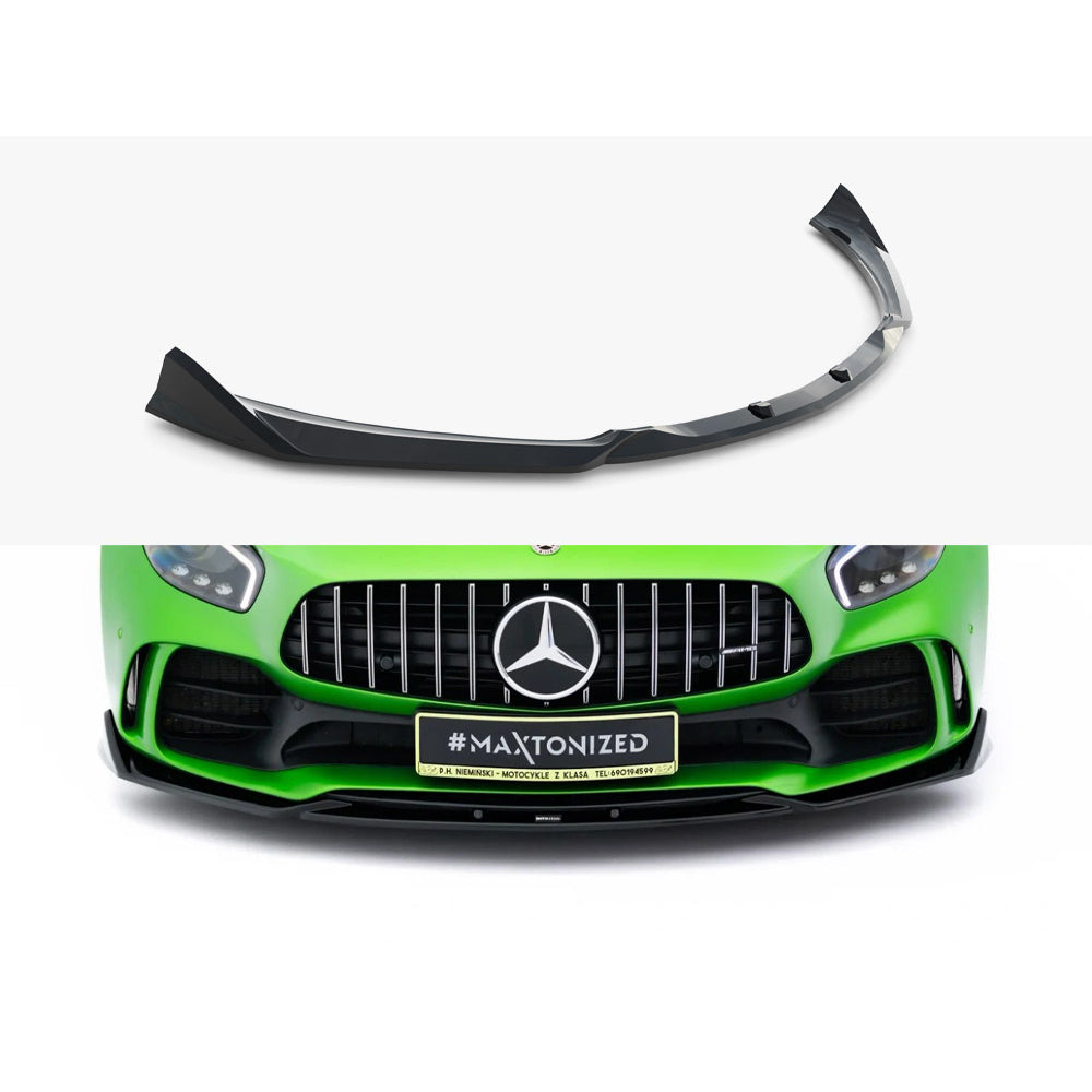 Maxton Design Street Plus Front Splitter - Mercedes AMG GTR C190 Facelift