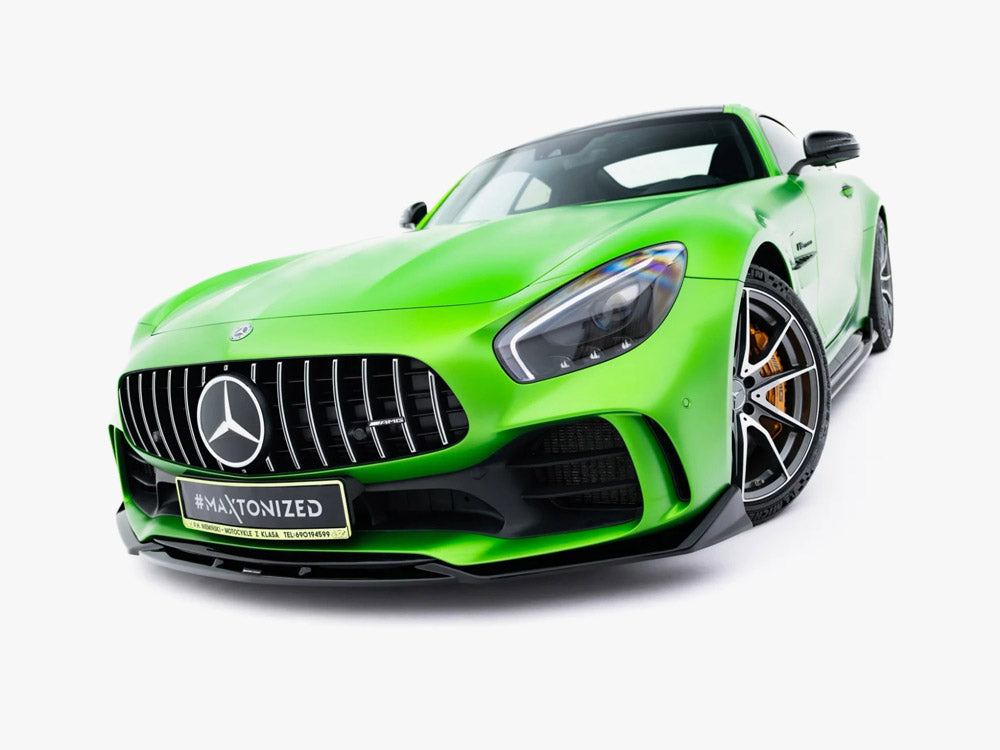 Maxton Design Street Plus Front Splitter - Mercedes AMG GTR C190 Facelift