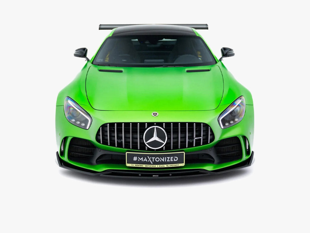 Maxton Design Street Plus Front Splitter - Mercedes AMG GTR C190 Facelift