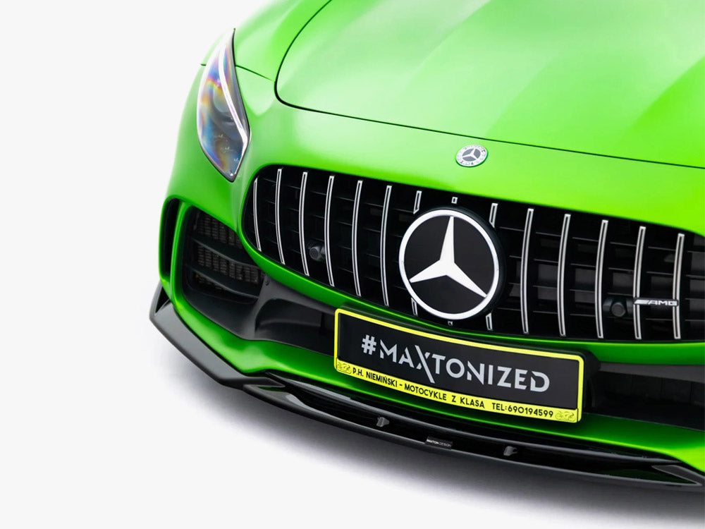 Maxton Design Street Plus Front Splitter - Mercedes AMG GTR C190 Facelift