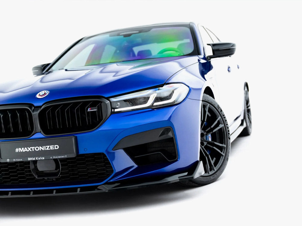 Maxton Design Street Plus Front Splitter V4 - BMW M5 F90 LCI
