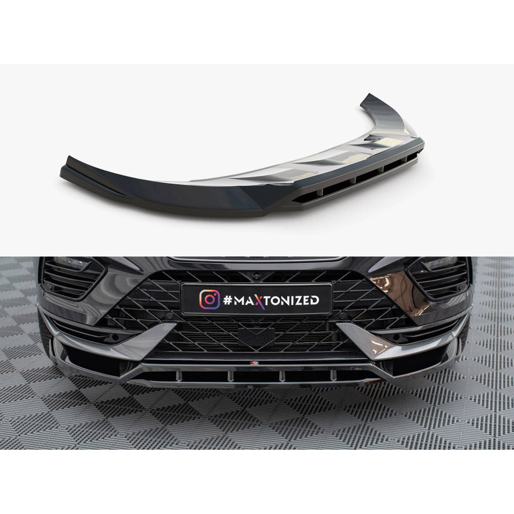 Maxton Design Street Plus Front Splitter to suit Cupra Ateca Facelift