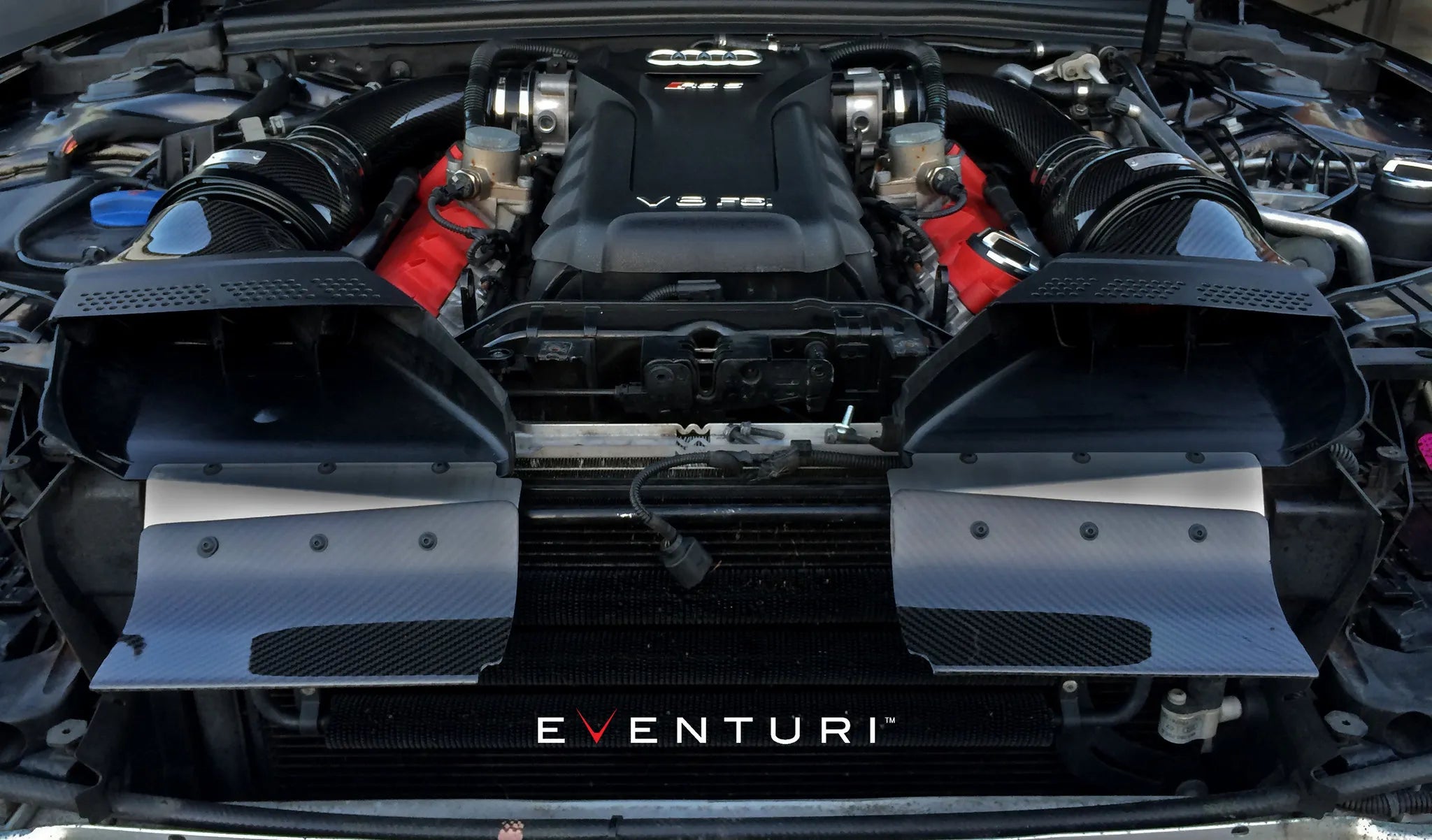 Eventuri Carbon Fibre Intake System for Audi RS4/RS5 B8 4.2 FSI