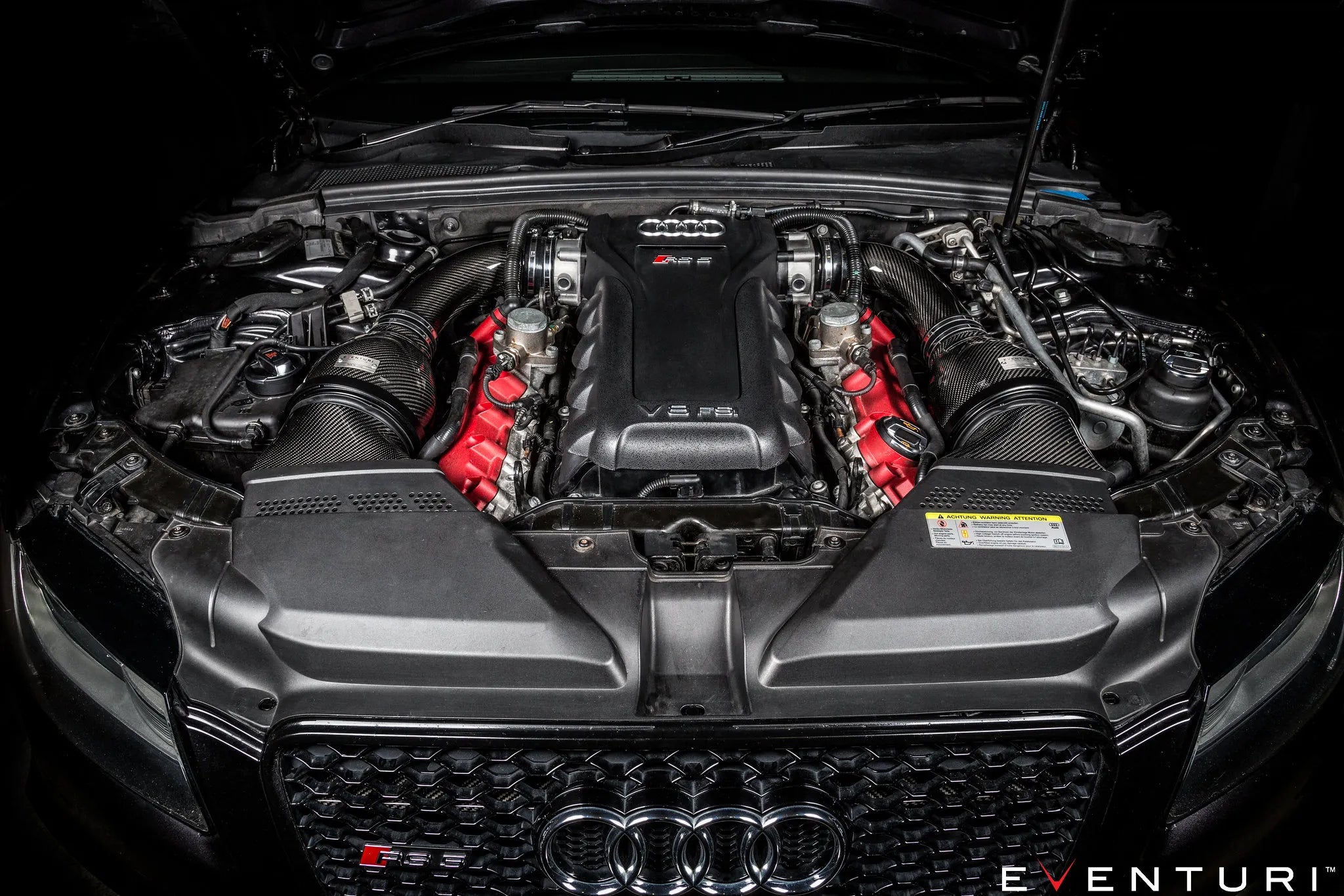Eventuri Carbon Fibre Intake System for Audi RS4/RS5 B8 4.2 FSI