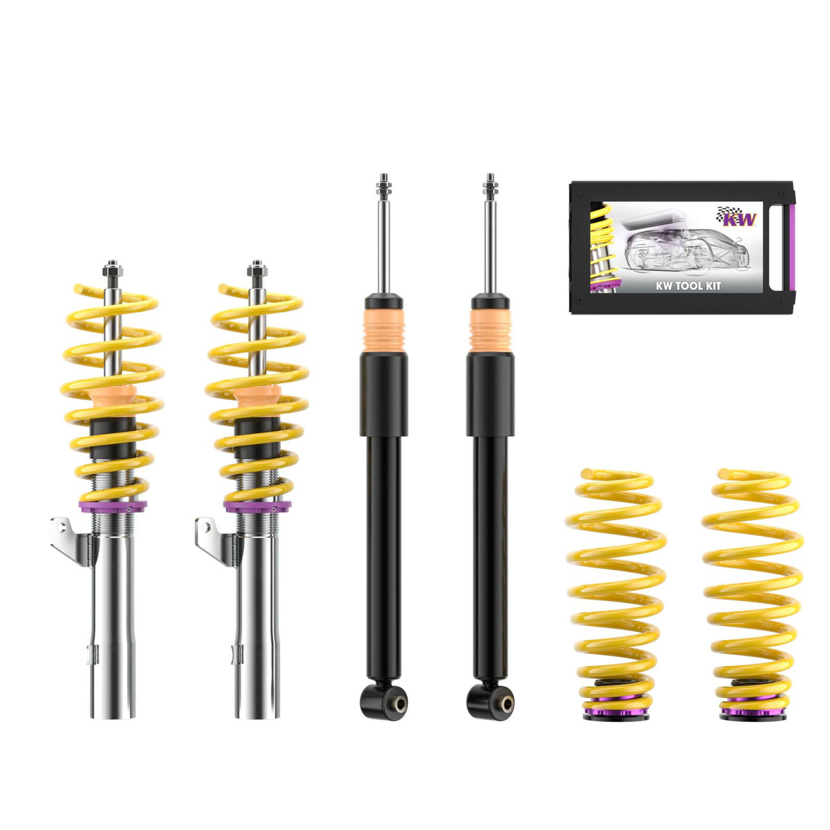 KW V2 Coilover Suspension 2 Way Adjustable - Audi TTRS 8J (2010-2014)