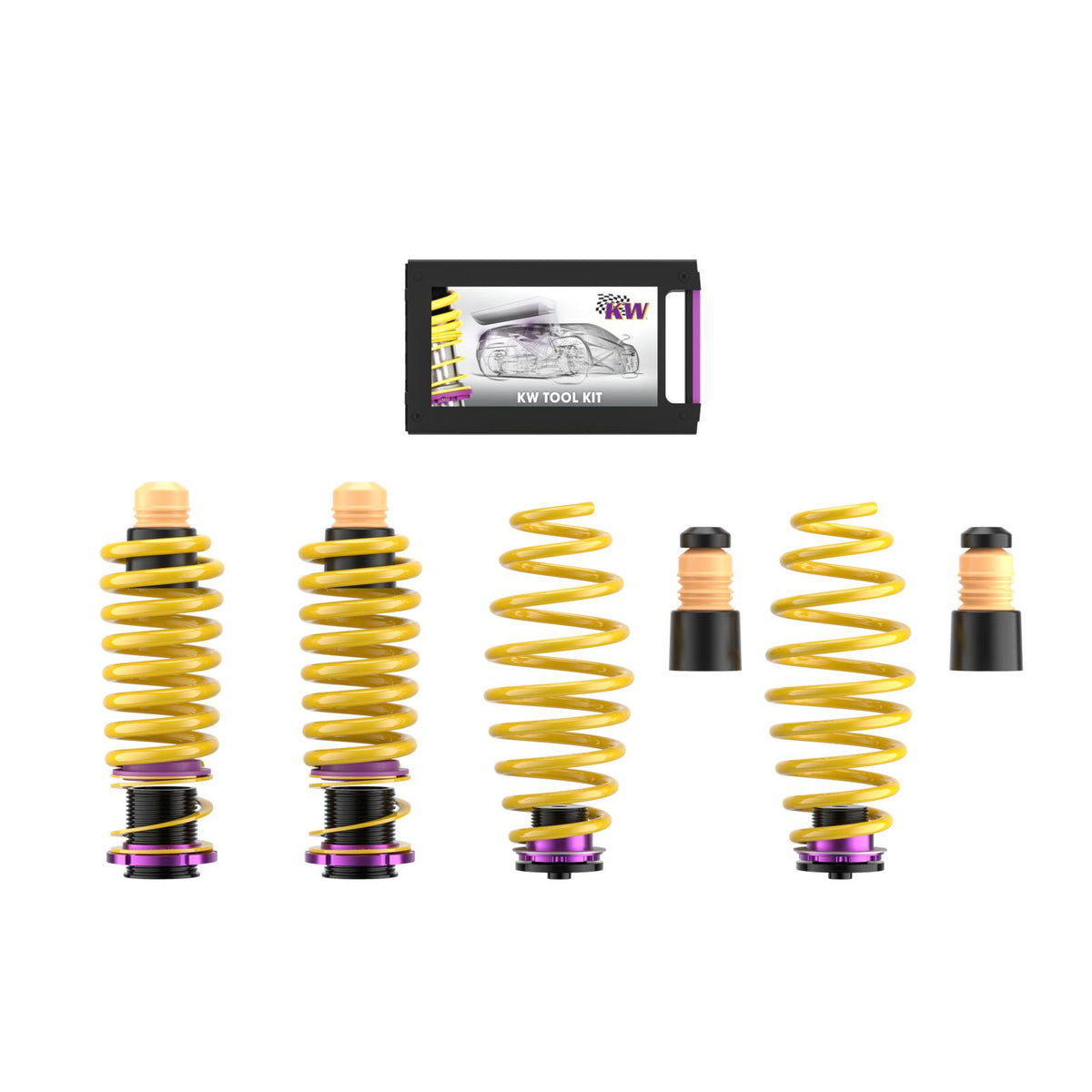 KW Height Adjustable Springs - Audi RS4/RS5 B8 (2010-2016)