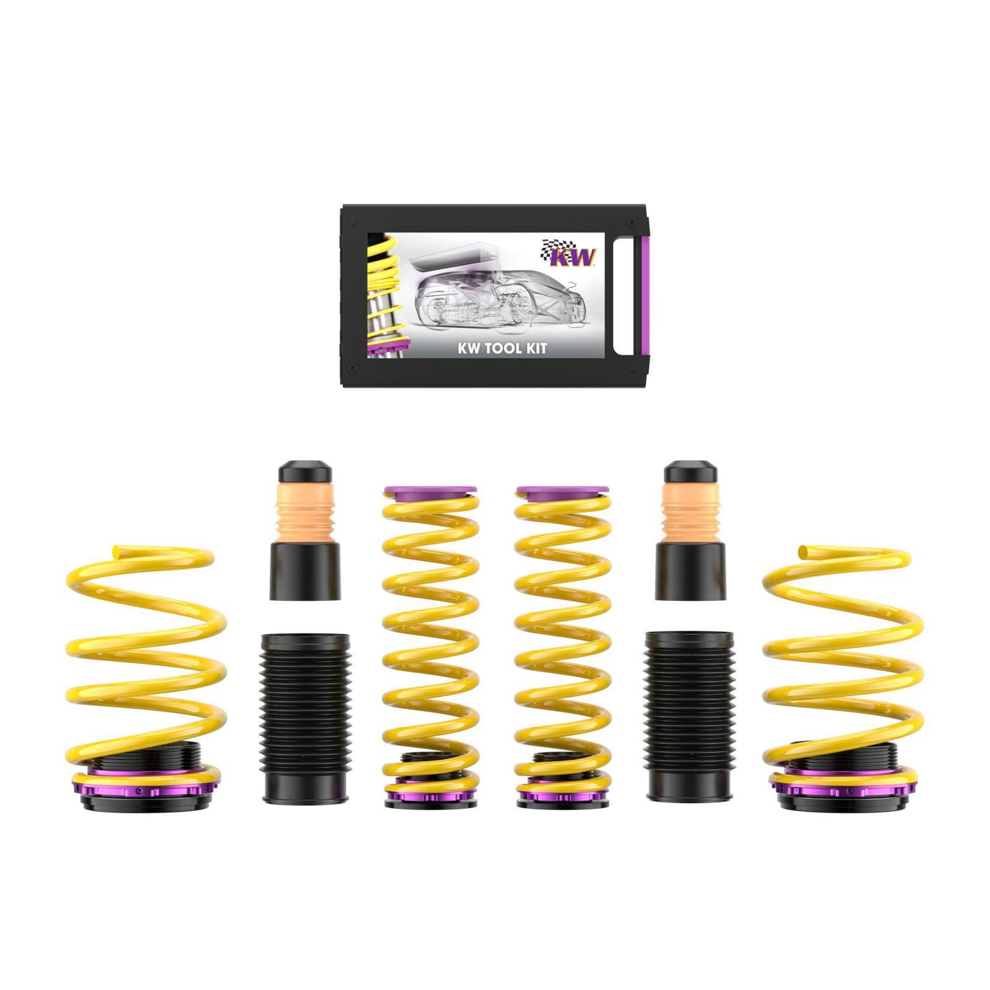 KW Height Adjustable Spring Kit Suspension - BMW M5, M6 Gran Coupe F10/F06