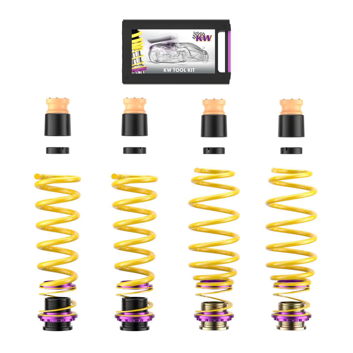 KW Height Adjustable Springs - BMW M8 F91/F92/F93 (2019-)