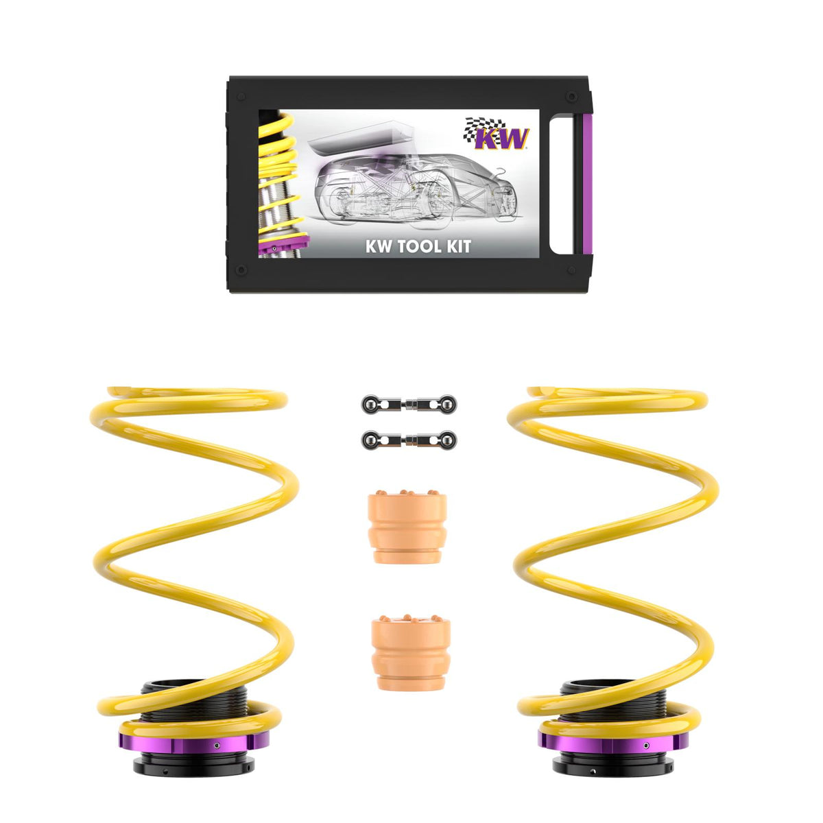 KW Height Adjustable Springs - Mercedes E63 AMG W212 (2009-2016)