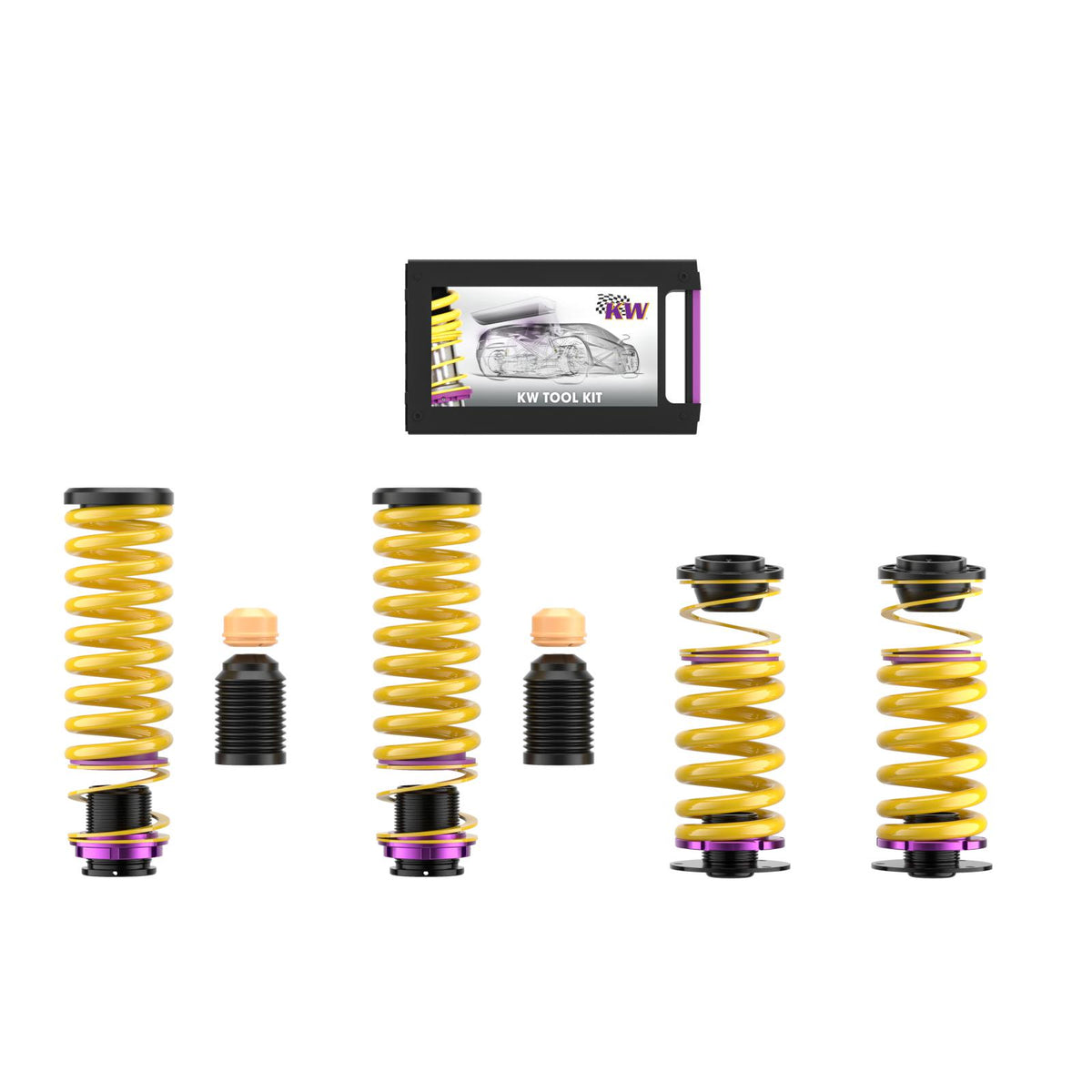 KW Height Adjustable Springs - Mercedes C63 AMG W205 (2015-2023)