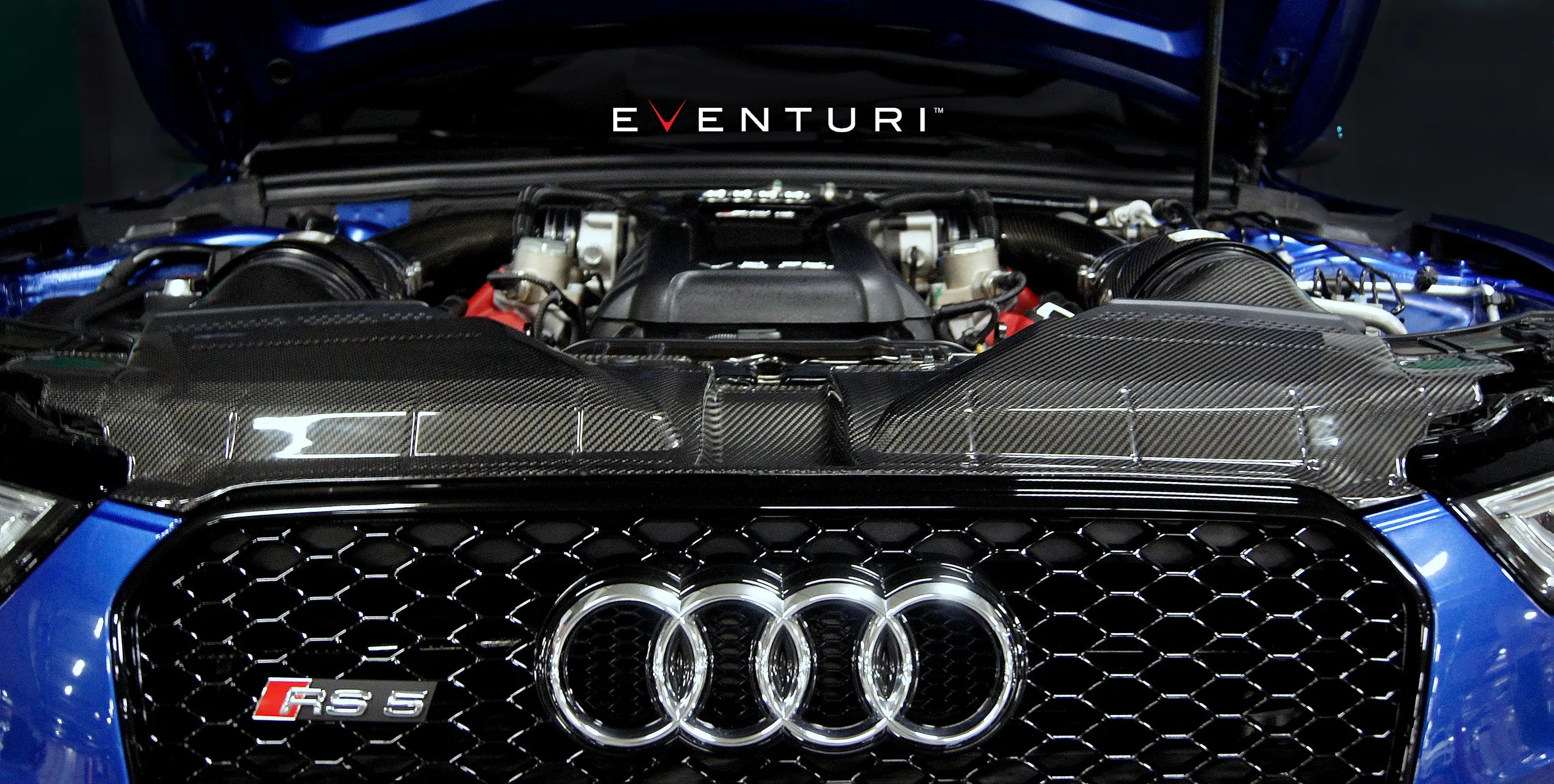 Eventuri Carbon Fibre Engine Cover for Audi RS5 B8.5 4.2 FSI