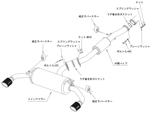 HKS LEGAMAX Premium Exhaust System - Toyota GR Yaris