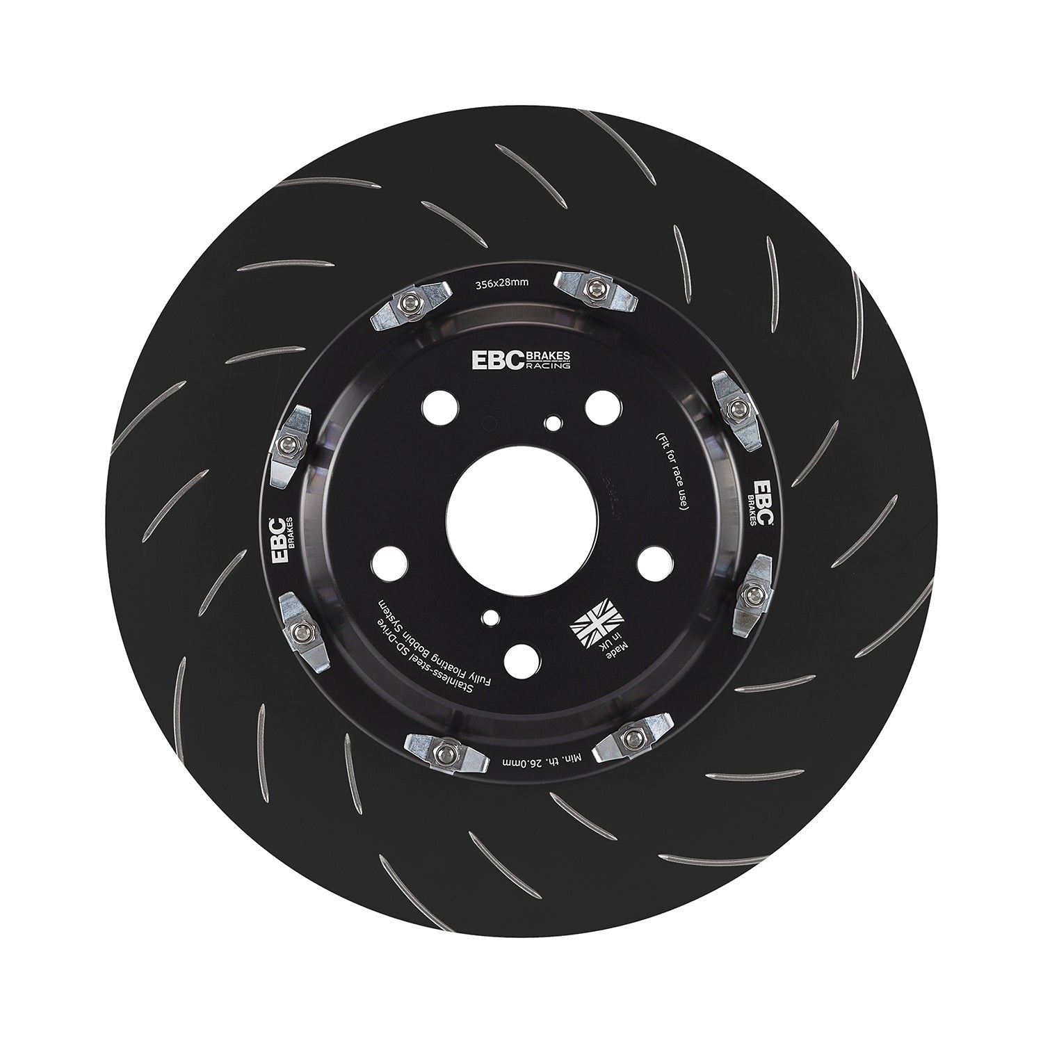 EBC Racing Mercedes AMG GT C190 Front 2-Piece 390mm Floating Brake Discs SG2F042